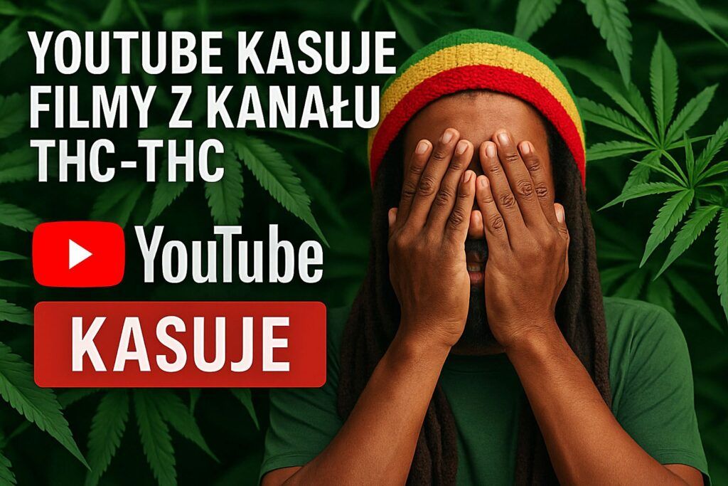 youtube kasuje filmy z kanału sklepu thc-thc